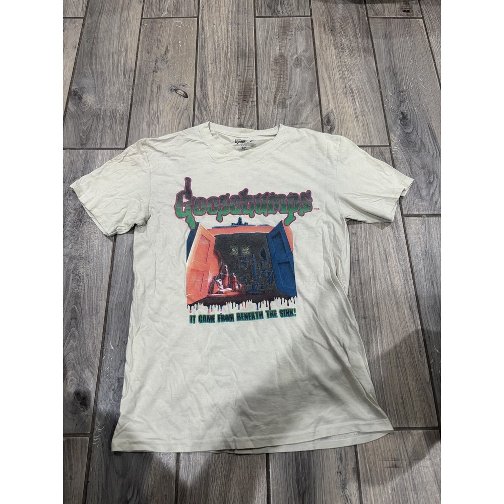 Vintage Goosebumps T-Shirt It Came From Beneath The Sink! Scholastic S/P Mexico